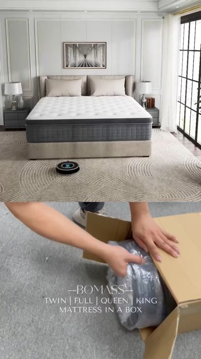￼(FurnitureSG) High Density Single/Super Single/Queen Size/King Foam Mattress Sale