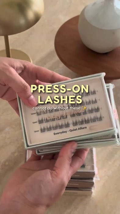 I no longer do eye make-up or lash extensions after I discovered Nodspark’s press-on lashes. #jun26svfind