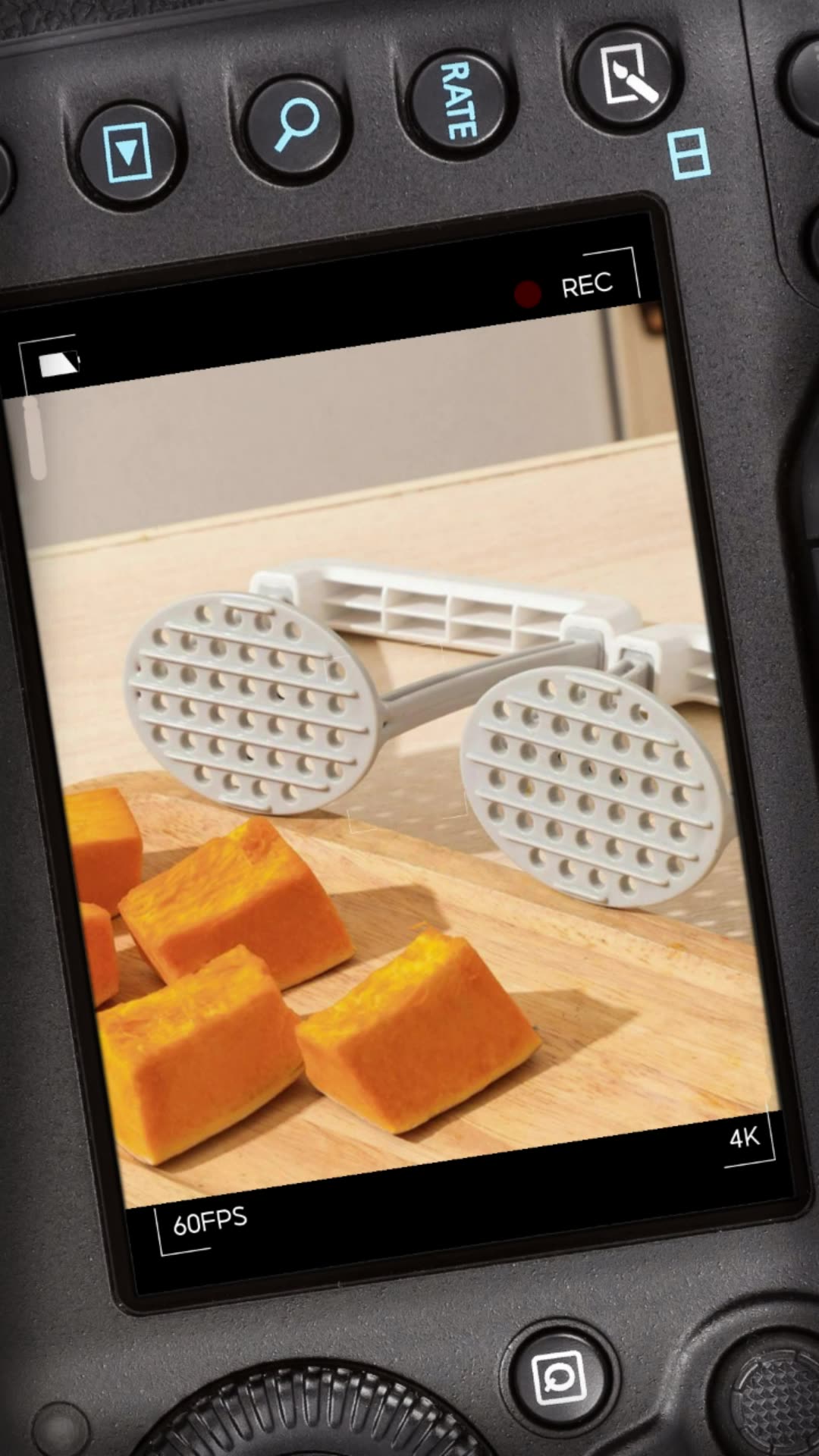 ONLYGOODS Manual Potato Masher, Plastic Pusher Pressed Potato, Tool Kitchen Crusher Mud Press Masher