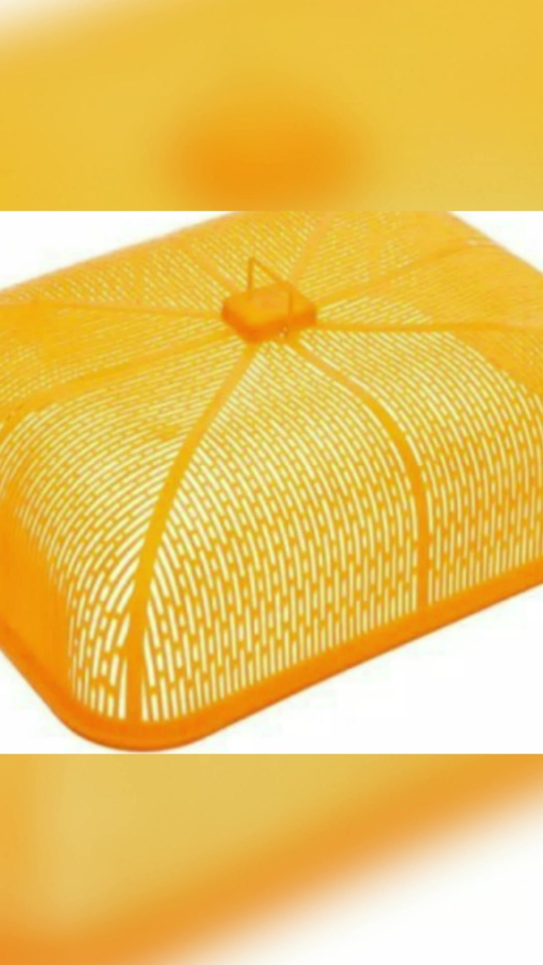 Shinpo SIP 302L Large Faceted Plastic Serving Cover / Food Cover